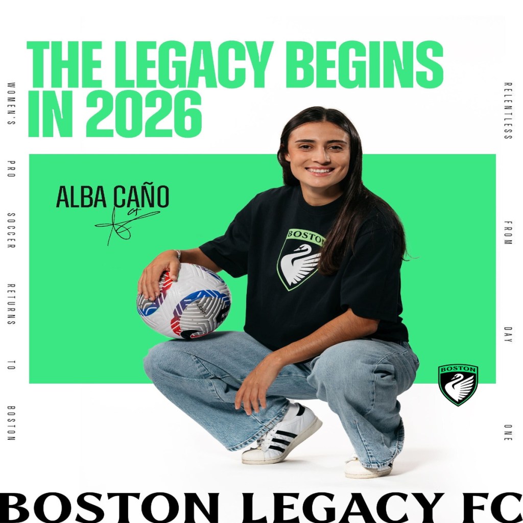 Boston Legacy Sign Barcelona Midfielder Alba Caño Through&nbsp;2027